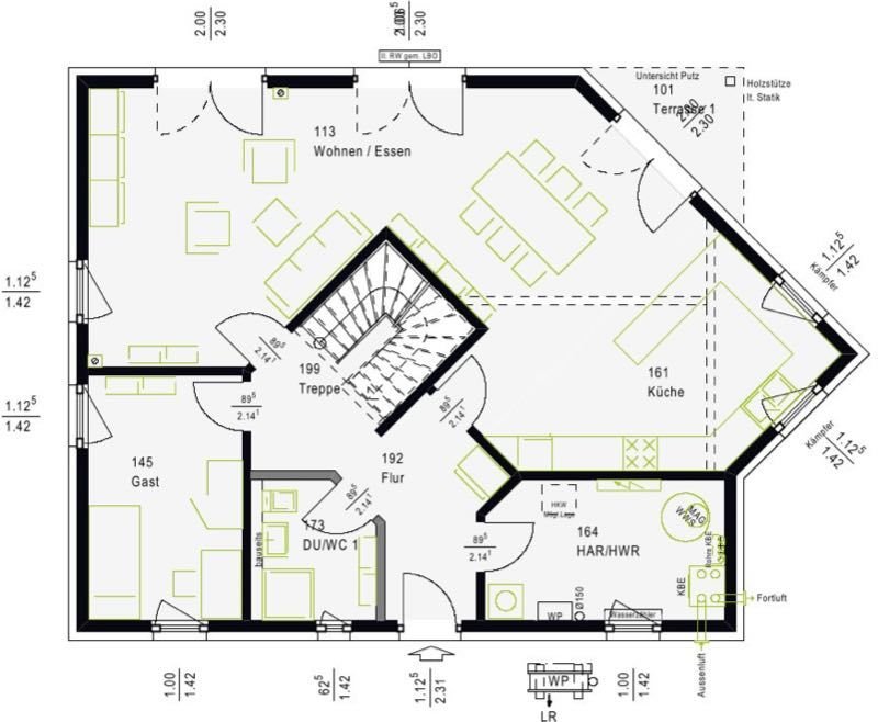 Einfamilienhaus zum Kauf 440.550 € 5 Zimmer 182 m²<br/>Wohnfläche 688 m²<br/>Grundstück Geigen Willmering 93497