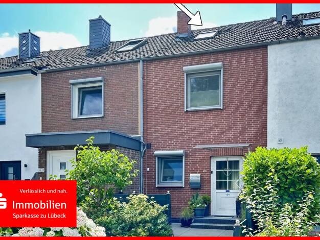 Reihenmittelhaus zum Kauf 289.000 € 3 Zimmer 65 m² 150 m² Grundstück St. Lorenz Nord Lübeck 23556