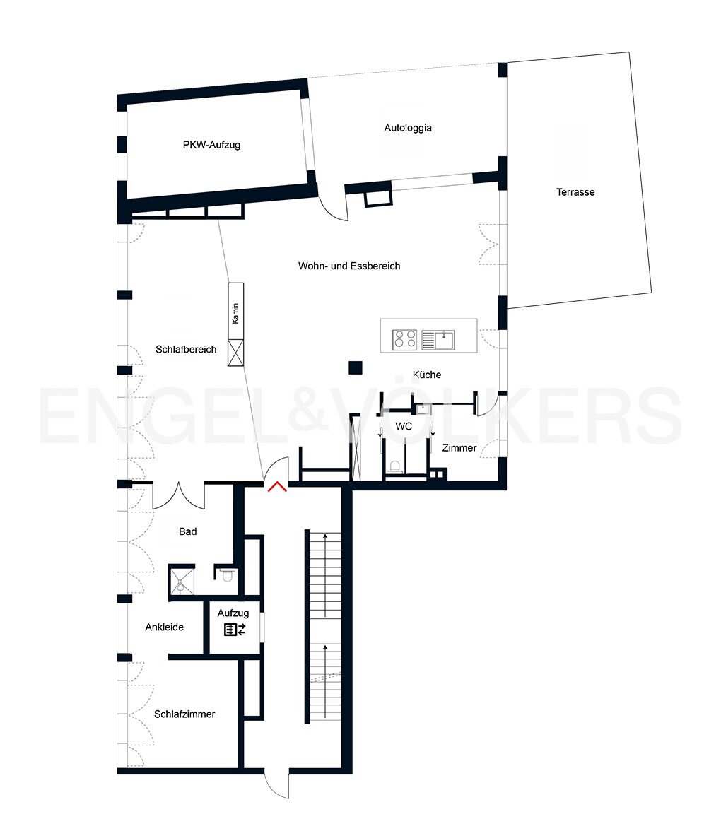 Loft zum Kauf 2.150.000 € 4 Zimmer 226 m²<br/>Wohnfläche 4.<br/>Geschoss Kreuzberg Berlin 10999