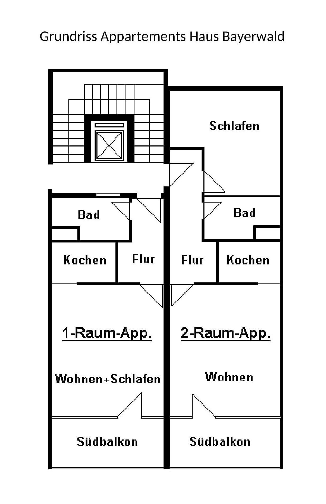 Studio zum Kauf 38.900 € 1 Zimmer 38 m²<br/>Wohnfläche 2.<br/>Geschoss Duschlberg 24 Duschlberg Neureichenau 94089