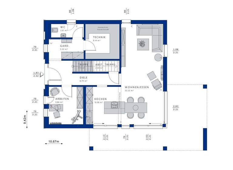 Einfamilienhaus zum Kauf 483.187 € 6 Zimmer 165 m² 525 m² Grundstück Creidlitz 96450