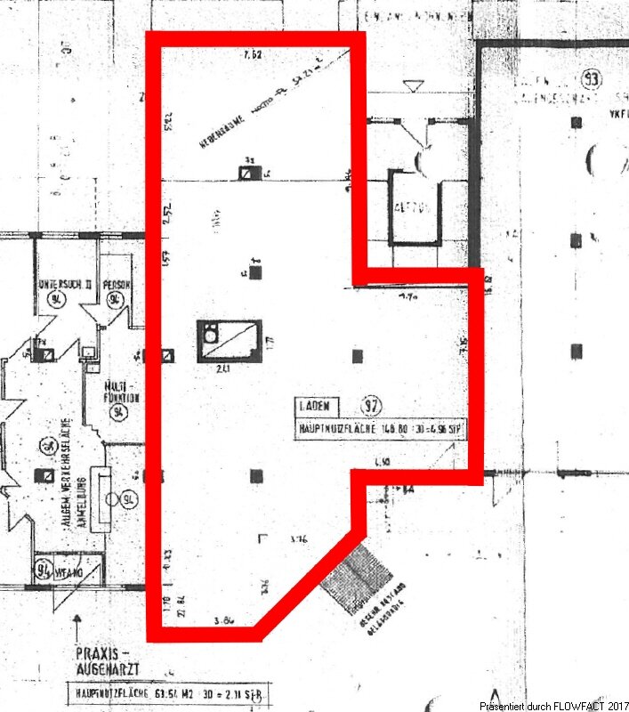 Büro-/Praxisfläche zur Miete provisionsfrei 194 m²<br/>Bürofläche Neureut - Nördlicher Teil Karlsruhe 76149