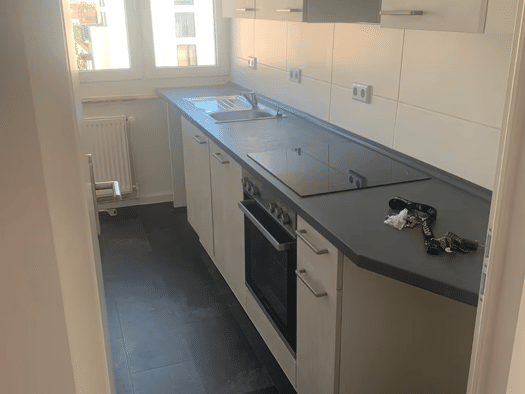 Wohnung zur Miete 404 € 1,5 Zimmer 47,5 m² 2. Geschoss frei ab sofort Rudolf-Breitscheid-Straße Angermünde Angermünde 16278