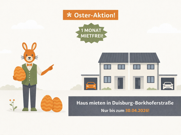 Haus zur Miete 1.770 € 5 Zimmer 127 m² 157 m² Grundstück frei ab sofort Borkhofer Strasse 0 Mittelmeiderich Duisburg 47137