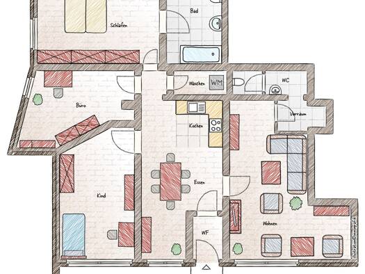 Wohnung zum Kauf 159.000 € 4 Zimmer 100,3 m² frei ab sofort Altenplos Heinersreuth 95500