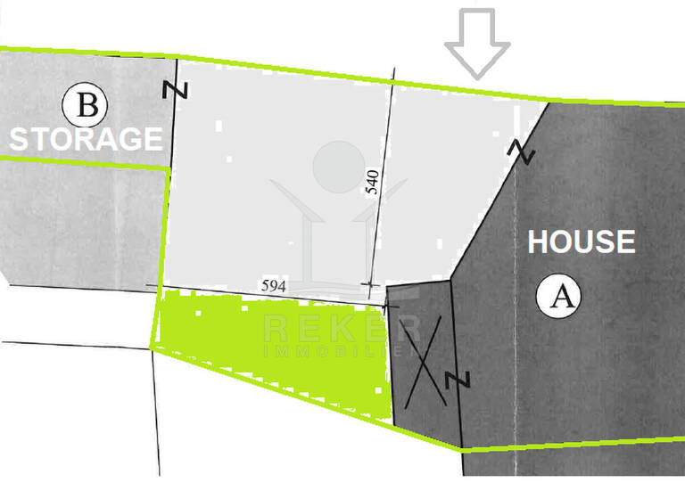 Doppelhaushälfte zum Kauf 250.000 € 4 Zimmer 79 m² 150 m² Grundstück Kastelir