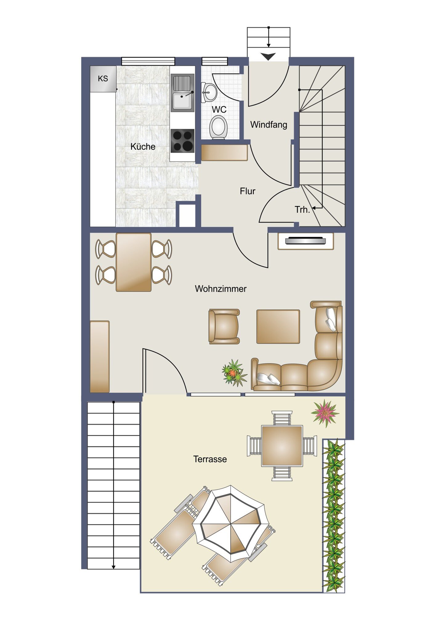 Reihenmittelhaus zum Kauf 449.000 € 5 Zimmer 79 m²<br/>Wohnfläche 200 m²<br/>Grundstück Sindelfingen 2 Sindelfingen 71067