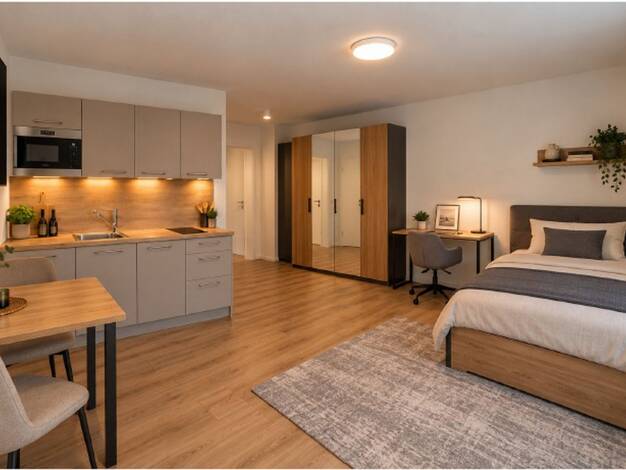 Wohnung zur Miete - Erstbezug 575 € 1 Zimmer 28 m² EG frei ab 01.12.2026 Simmerlingweg 1 Haidenhof-Nord Passau 94036