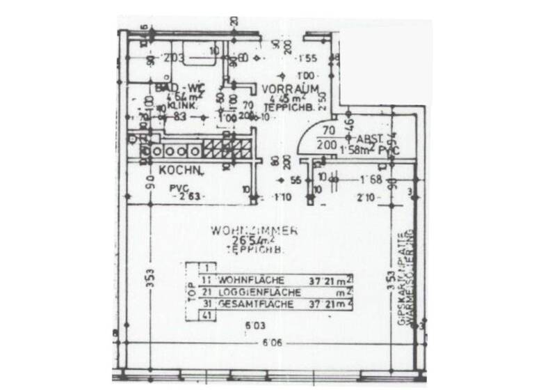 Studio zur Miete 514 € 1 Zimmer 37,2 m² Baden 2500