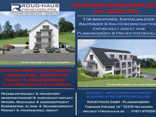 Mehrfamilienhaus zum Kauf 1 Zimmer Grötzingen Aichtal 72631