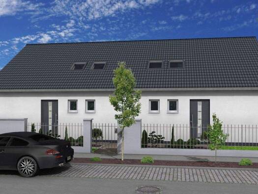 Doppelhaushälfte zum Kauf - Erstbezug provisionsfrei 599.000 € 5 Zimmer 116 m² 420 m² Grundstück Kapellenstraße Hagenheim Hofstetten 86928