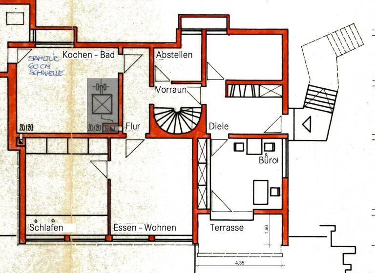 WG-Zimmer zur Miete 900 € 3,5 Zimmer 100 m² Geschoss -1/1 frei ab 01.05.2026 Nabern Kirchheim unter Teck 73230