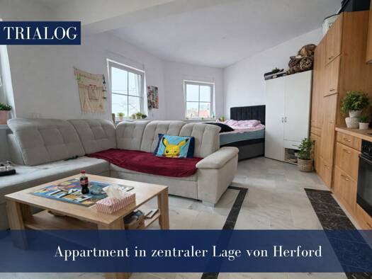Studio zum Kauf 53.000 € 1 Zimmer 34 m² Innenstadt Herford 32052