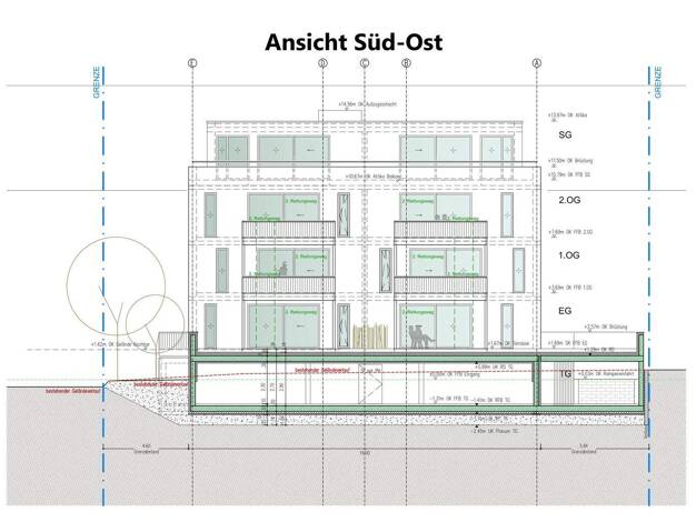Wohnung zum Kauf - Erstbezug provisionsfrei 640.500 € 4 Zimmer 108,4 m² Trier-Nord Trier 54292