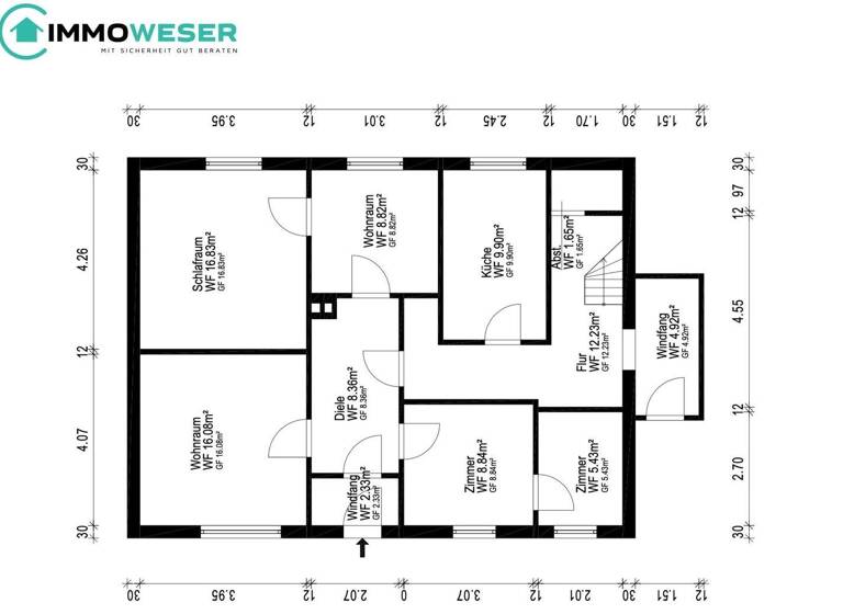 Einfamilienhaus zum Kauf 299.000 € 8 Zimmer 170,3 m² 1.119 m² Grundstück Fischerhude Ottersberg 28870