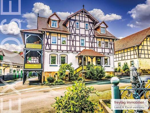 Bauernhaus zum Kauf 395.000 € 14 Zimmer 296 m² 3.400 m² Grundstück Retterode Hessisch Lichtenau 37235