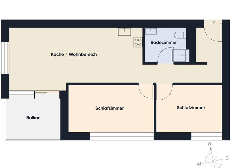 Wohnung zum Kauf 3 Zimmer 62,2 m² 1. Geschoss Ganghoferstraße 31 Hohenems 6845