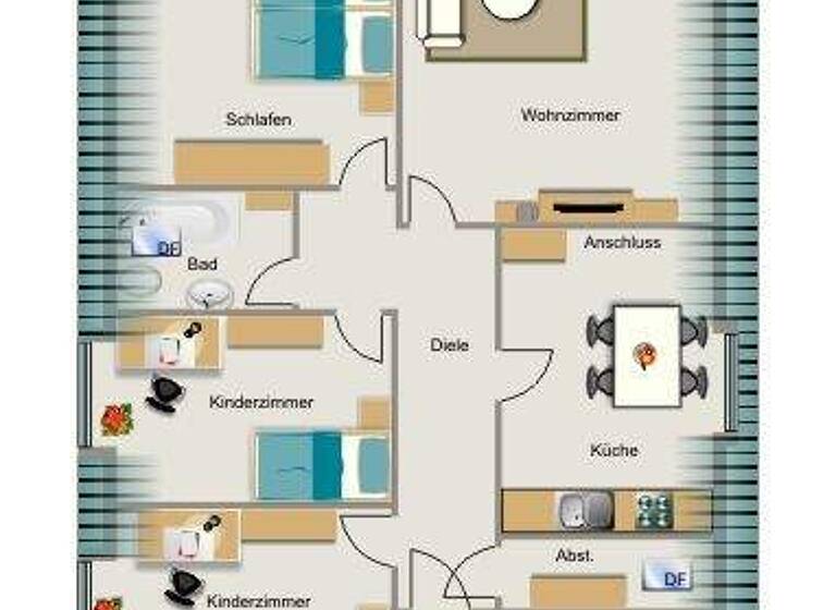 Wohnung zur Miete 527 € 3,5 Zimmer 63,3 m² 2. Geschoss frei ab 01.06.2026 Rapen Oer-Erkenschwick 45739