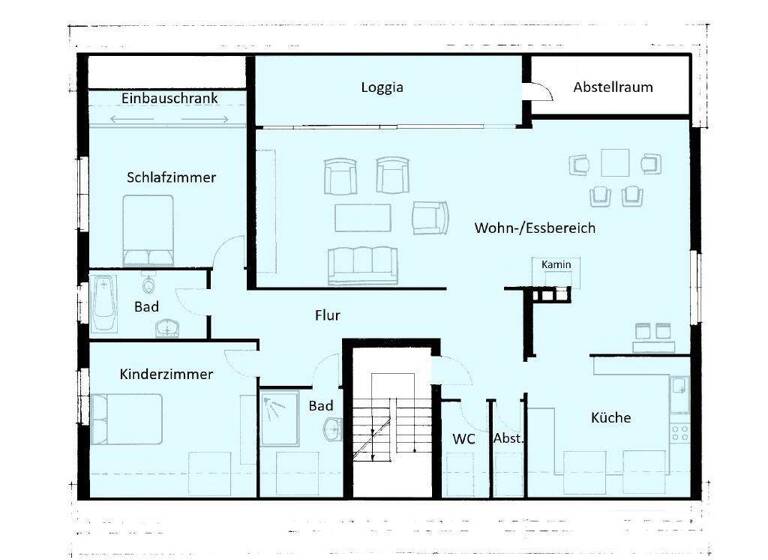 Wohnung zum Kauf 199.500 € 3 Zimmer 170 m² Lipperreihe Oerlinghausen 33813
