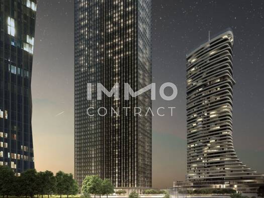 Studio zur Miete - Erstbezug 881 € 1 Zimmer 34 m² 32. Geschoss frei ab 01.11.2026 Wien 1220