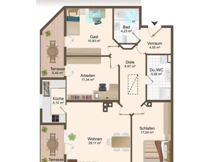 Wohnung zum Kauf 419.000 € 4 Zimmer 96,8 m² Zell am Ziller 6280