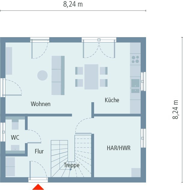 Einfamilienhaus zum Kauf 399.900 € 5 Zimmer 106,7 m²<br/>Wohnfläche 639 m²<br/>Grundstück Dorstadt 38312