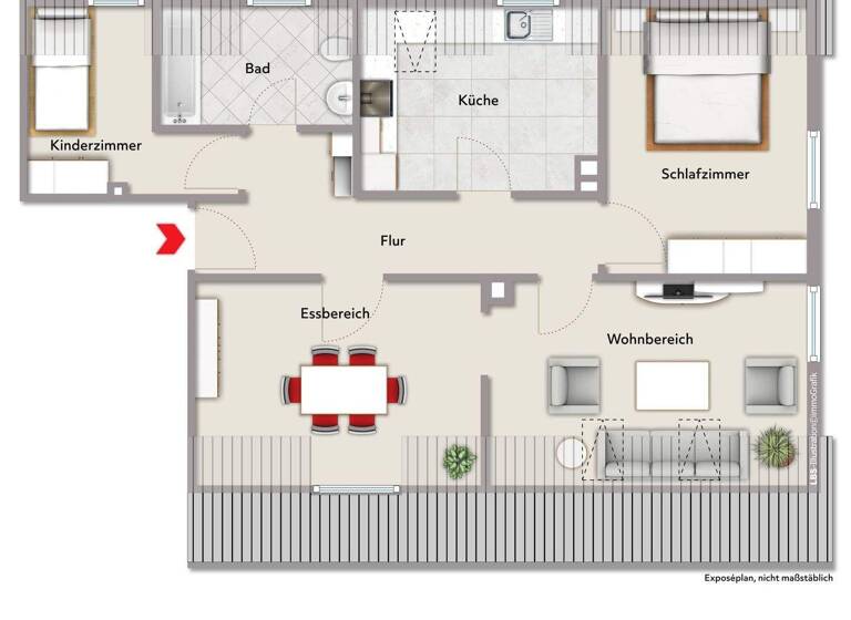 Wohnung zum Kauf 90.000 € 3,5 Zimmer 67 m² 2. Geschoss Wolfach 77709