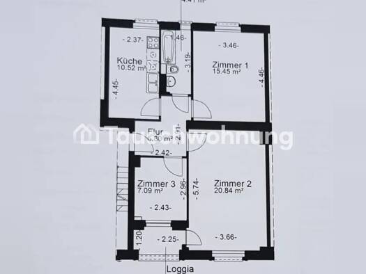 Wohnung zur Miete Tauschwohnung 459 € 2,5 Zimmer 67 m² 2. Geschoss Französisch Buchholz Pankow 10409