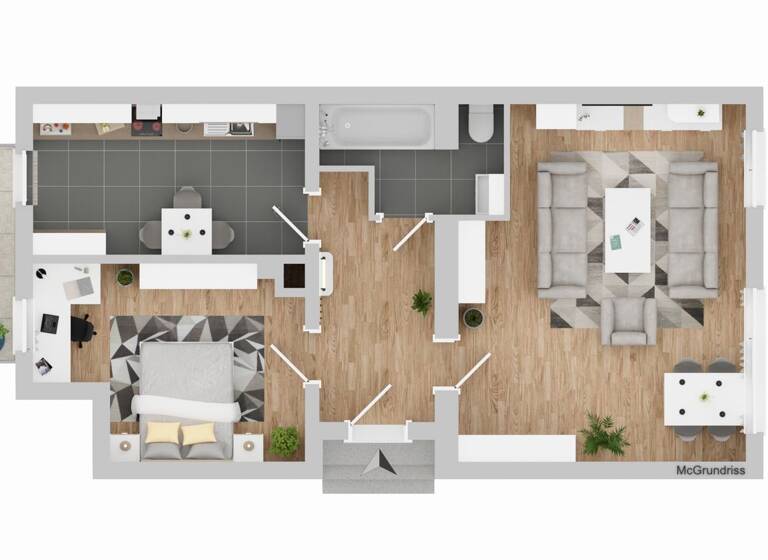 Wohnung zum Kauf provisionsfrei 160.000 € 2 Zimmer 66,6 m² Krämpfervorstadt Erfurt 99085