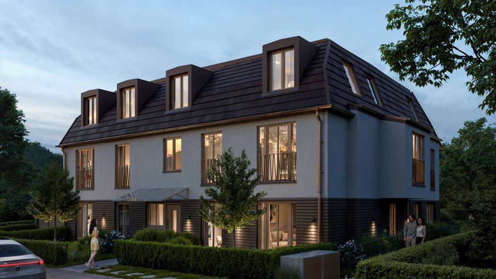 Großzügige 3-Zimmer-Wohnung mit Tageslichtbad, Süd-Erker und sonniger Dachterrasse