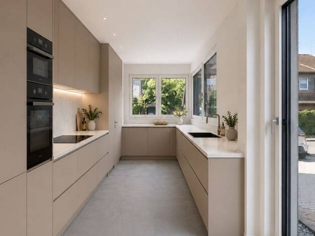 Reihenendhaus zum Kauf - Erstbezug 585.000 € 5 Zimmer 153,9 m² 139 m² Grundstück Wey Jüchen 41363