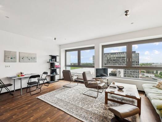 Wohnung zum Kauf 658.000 € 2 Zimmer 55 m² 13. Geschoss Im Zollhafen 12 Altstadt-Süd Innenstadt 50678