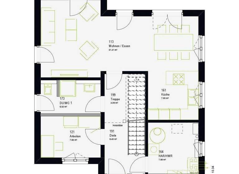 Einfamilienhaus zum Kauf provisionsfrei 521.709 € 6 Zimmer 129,6 m² 459 m² Grundstück Bergheim 50126