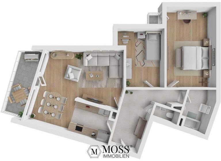 Wohnung zum Kauf 399.000 € 3,5 Zimmer 84,5 m² 7. Geschoss Zähringen Freiburg im Breisgau 79108