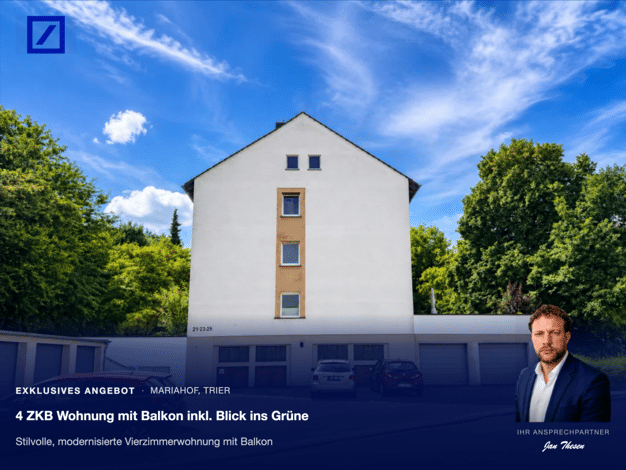 Wohnung zum Kauf provisionsfrei 295.000 € 4 Zimmer 83 m² frei ab sofort Heiligkreuz Trier 54295