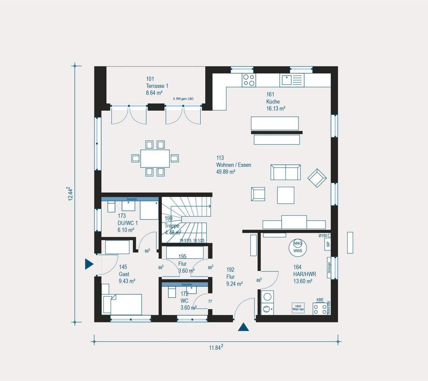 Immobilie in Knetzgau - Exklusive Stadtvilla in Knetzgau - Individuell geplant, nachhaltig gebaut - Bild 2
