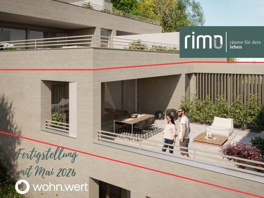Terrassenwohnung zum Kauf - Erstbezug 665.000 € 4 Zimmer 86,5 m² 3. Geschoss frei ab sofort Mutterstraße 11 Feldkirch 6800