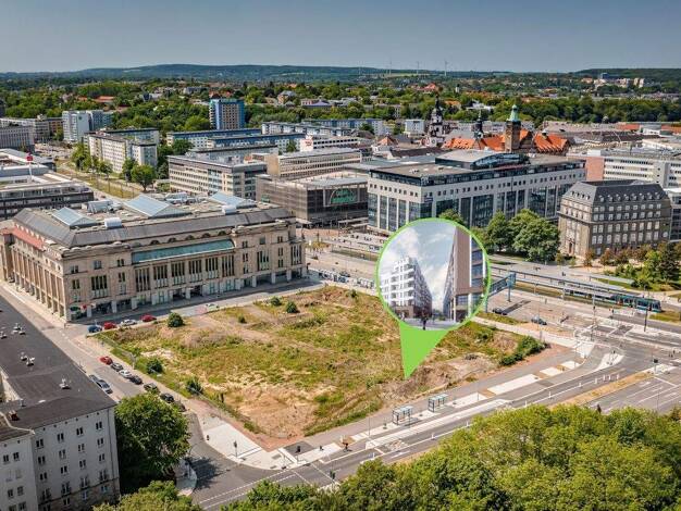 Wohnung zum Kauf - Erstbezug provisionsfrei als Kapitalanlage geeignet 264.000 € 2 Zimmer 56 m² Zschopauer Straße 2 Zentrum Zentrum 09111