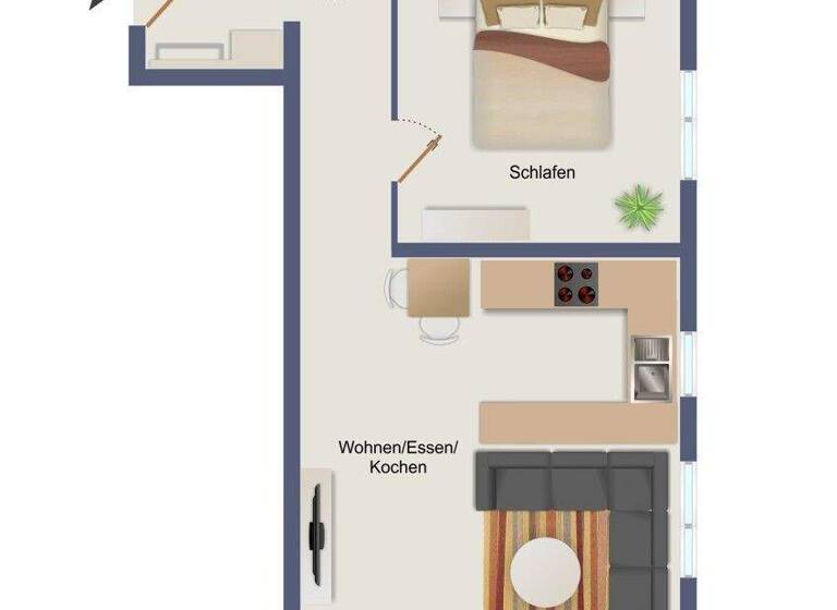 Wohnung zum Kauf - Erstbezug 499.000 € 2 Zimmer 64,3 m² Johannisberg Penzberg 82377