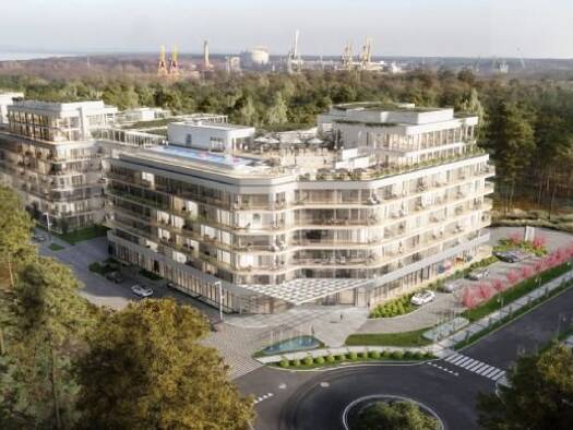 Studio zum Kauf - Erstbezug provisionsfrei 2 Zimmer 37 m² EG Uzdrowiskowa Swinoujscie