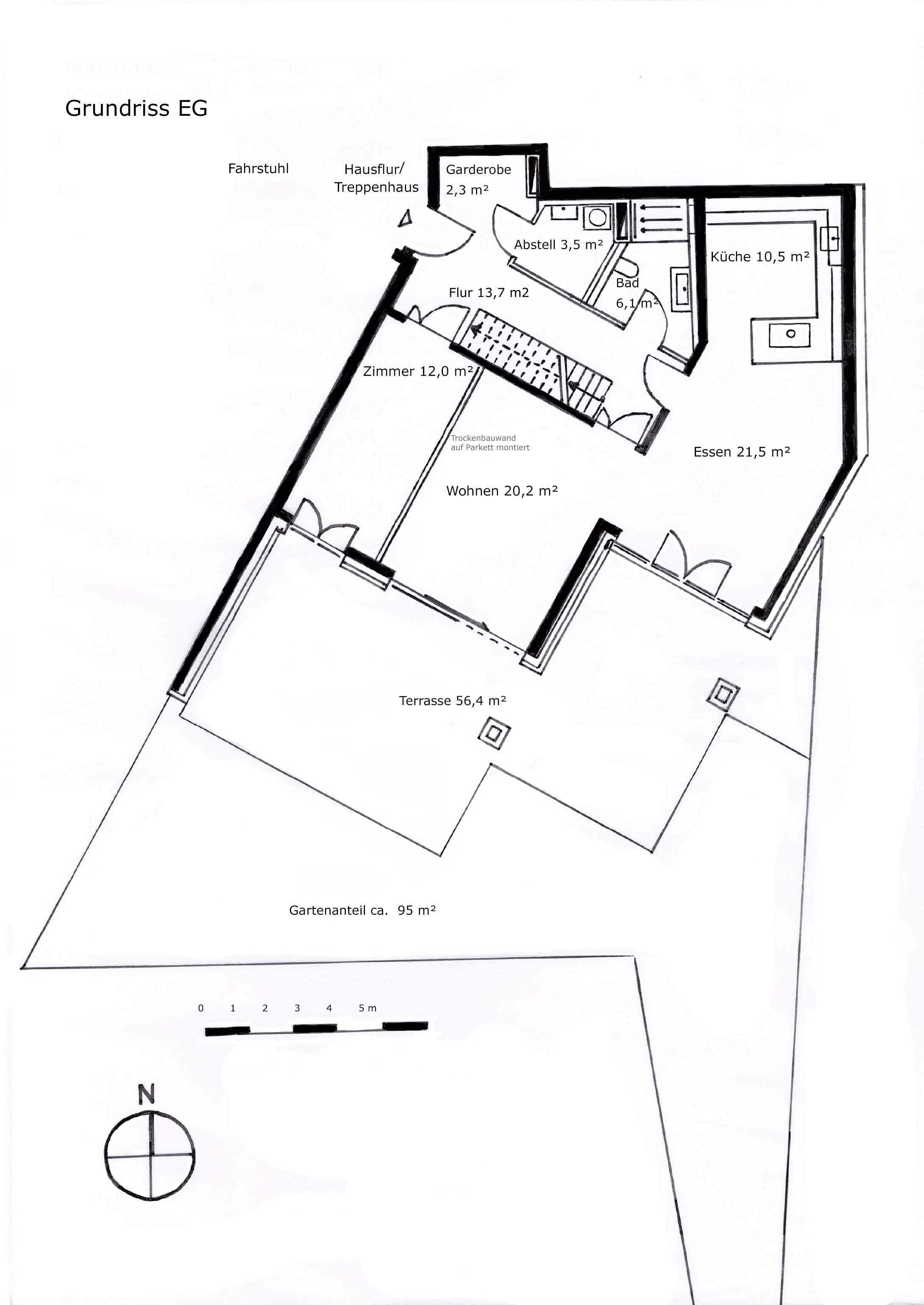 Stadthaus zum Kauf provisionsfrei 1.815.600 € 6 Zimmer 213,6 m²<br/>Wohnfläche Osdorf Hamburg 22609