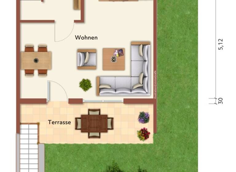 Reihenendhaus zum Kauf 310.000 € 5 Zimmer 133,6 m² 288 m² Grundstück Gunzenhausen 91710