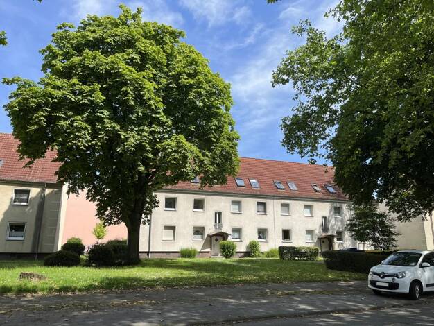Wohnung zur Miete nur mit Wohnberechtigungsschein 330 € 3,5 Zimmer 57,7 m² 1. Geschoss Manfredstraße 20 Vierlinden Duisburg 47178