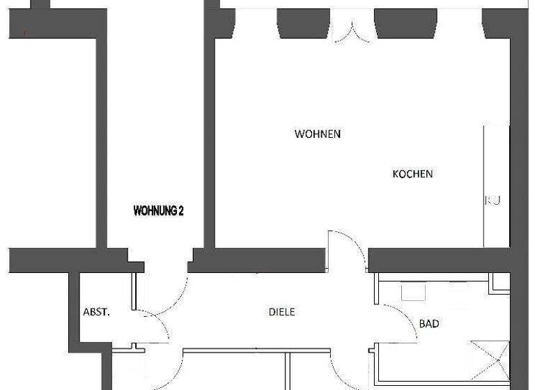 Wohnung zur Miete 820 € 3 Zimmer 99 m² 1. Geschoss frei ab 01.03.2026 Sulzbach 66280