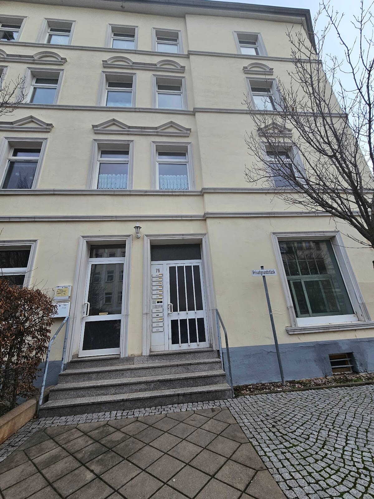 Wohnung zur Miete 375 € 2 Zimmer 46,8 m²<br/>Wohnfläche 4.<br/>Geschoss Auenstraße 76 Andreasvorstadt Erfurt 99089