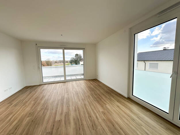 Wohnung zum Kauf - Neubau provisionsfrei 251.867 € 2 Zimmer 54,1 m² Dachgeschoss, 2. Geschoss Duttlacher Weg 3 Kirrlach Waghäusel 68753
