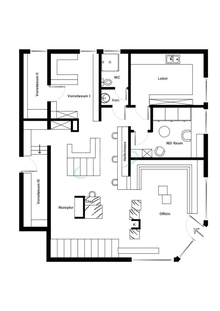 Laden zum Kauf 179.000 € 6 Zimmer 120,4 m²<br/>Verkaufsfläche Westheim Rosengarten-Westheim 74538