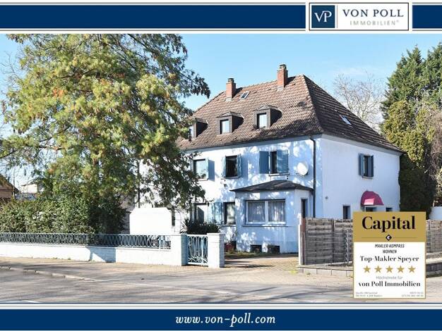 Mehrfamilienhaus zum Kauf 1.090.000 € 12 Zimmer 308,4 m² 923 m² Grundstück Südwest (Gieshübel), Stat. Bez. 2 Speyer 67346