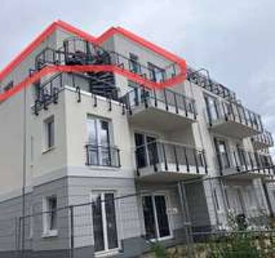 Wohnung zur Miete 1.390 € 3 Zimmer 80 m² Dachgeschoss, 3. Geschoss frei ab sofort Liebenwalder Straße 8 Zehlendorf Oranienburg 16515