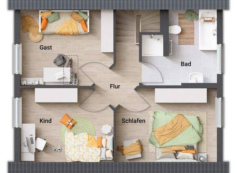 Einfamilienhaus zum Kauf - Erstbezug 374.785 € 4 Zimmer 98 m² 1.000 m² Grundstück Gollma Landsberg 06188